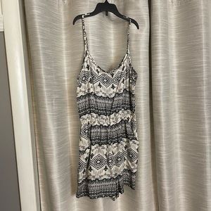 Divided summer romper.